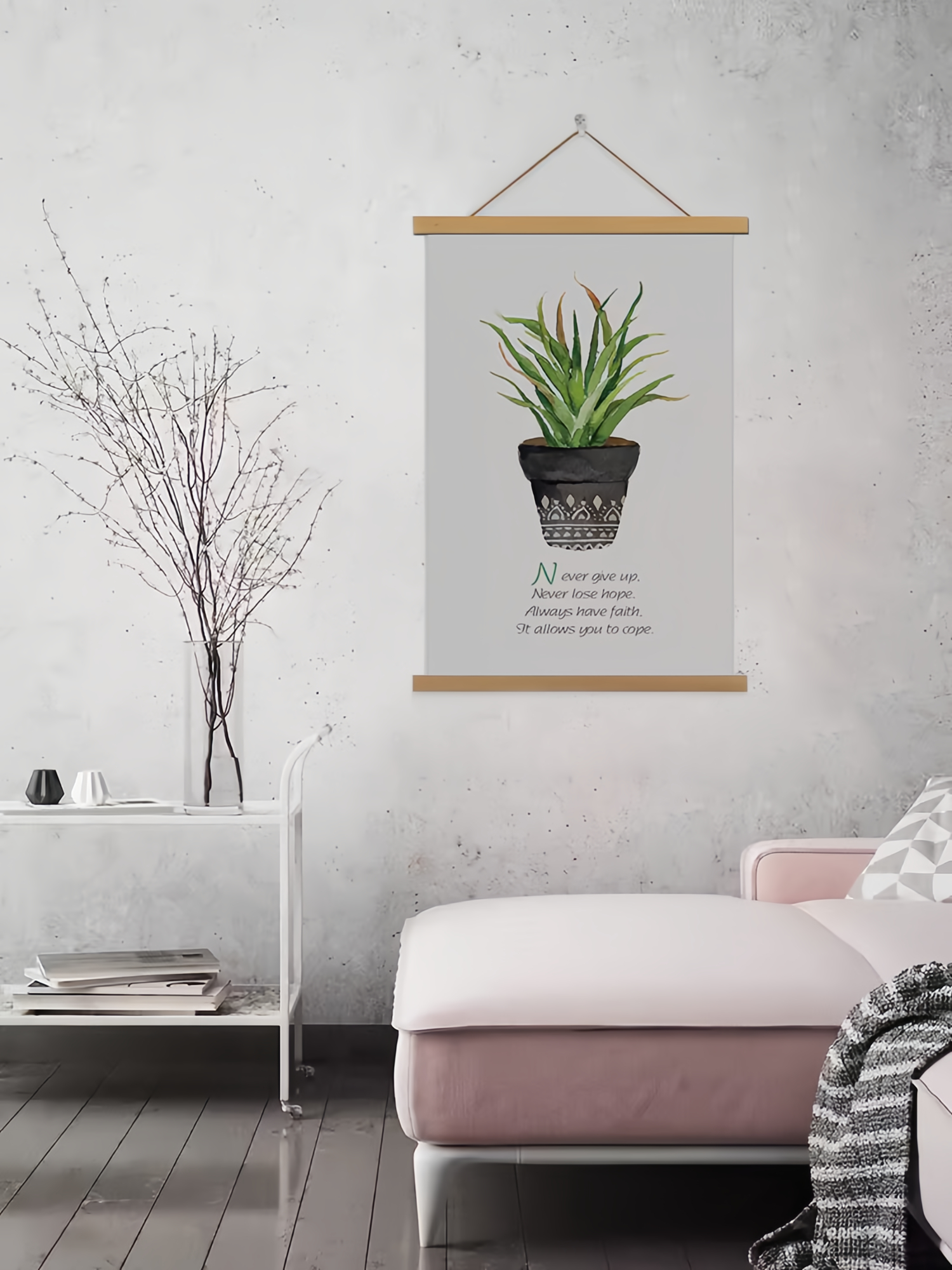 Magnetic Wood Frame Hanger